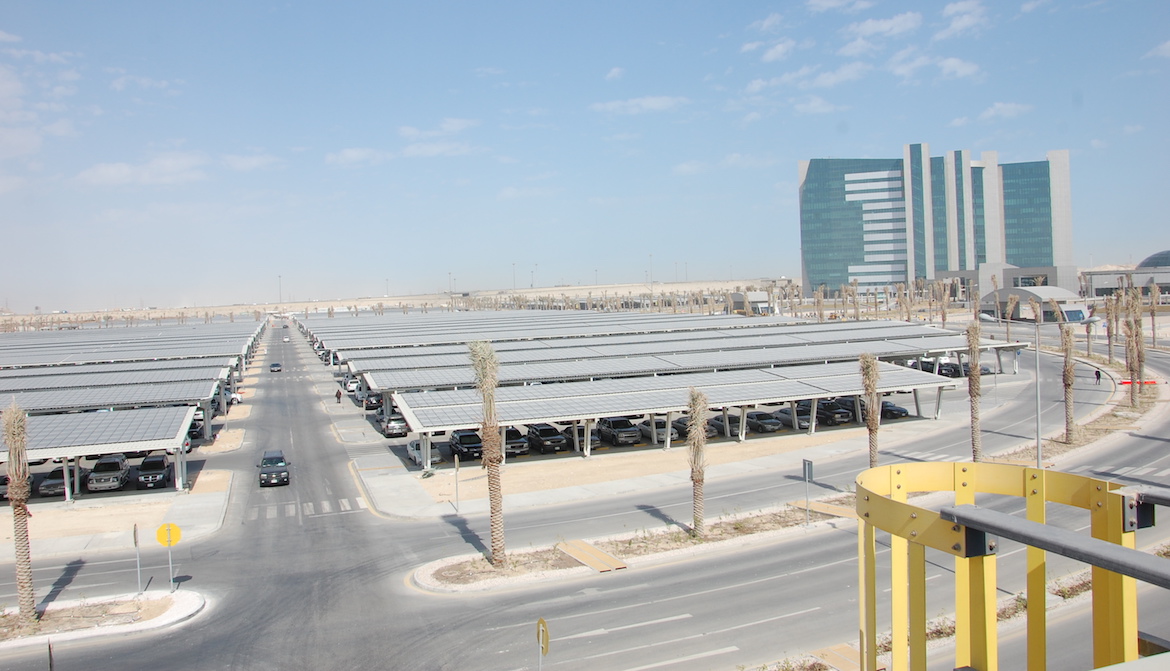 SAUDI ARAMCO SOLAR CAR PARK